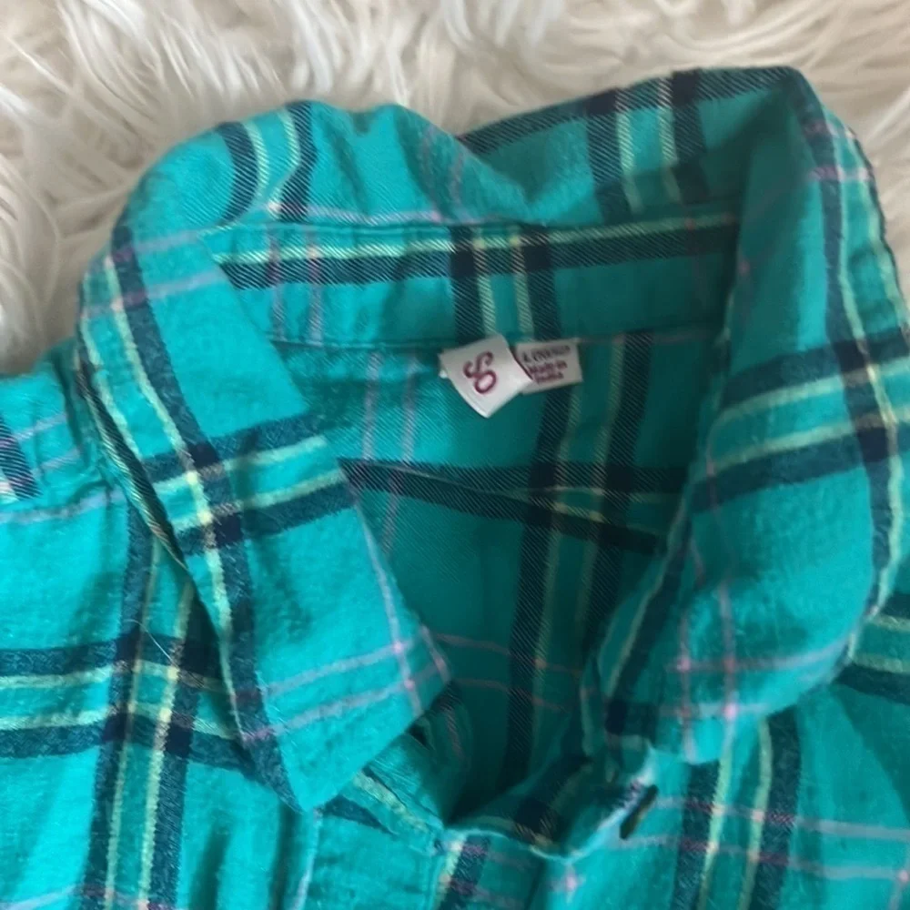 Stylish Flannel with Jeggings Set